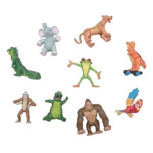 Rainforest Cafe plastic animals